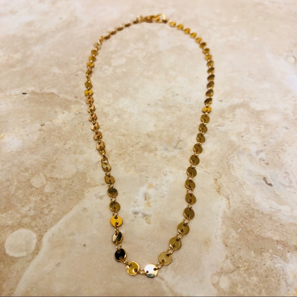 Pretty Gold Necklace or Choker - Picture 5 of 5